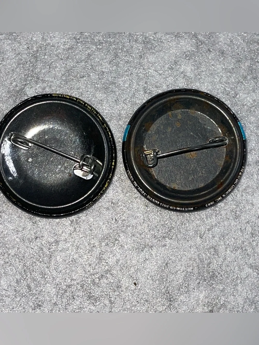 Vintage Batman buttons pins superhero Y2K